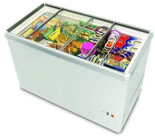 Glass Top Freezer